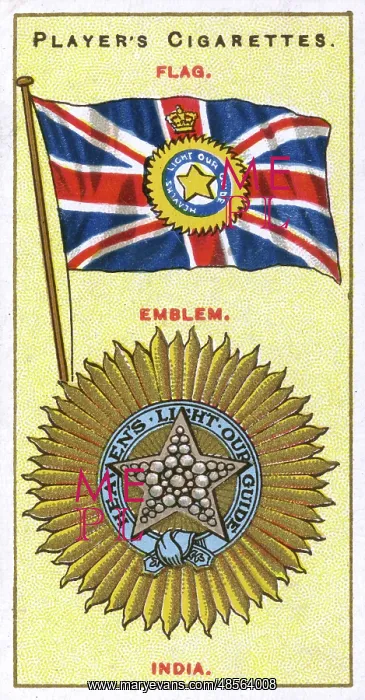 : Flag and Emblem of British India : Flag and Emblem of British India