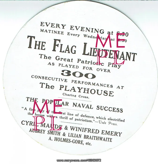 : The Flag Lieutenant by Major WP Drury and Leo Trevor : The Flag Lieutenant by Major WP Drury and Leo Trevor
