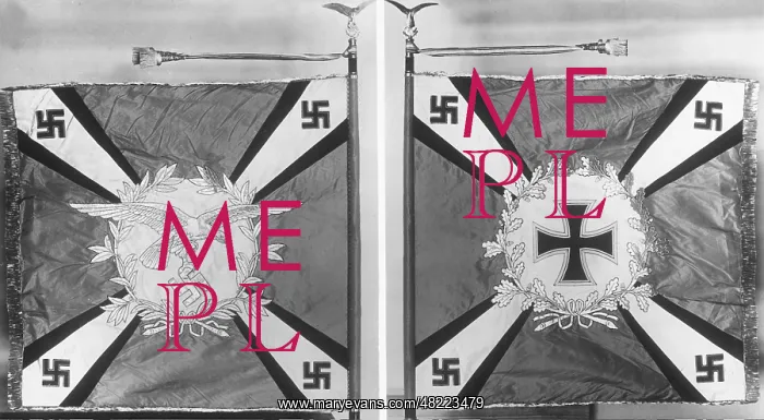  : Flag of the newly founded German Luftwaffe, 1936