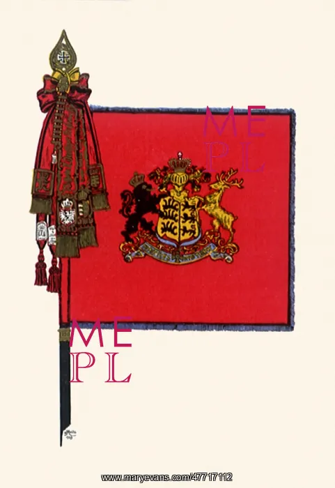  : Flag with Regal Crest