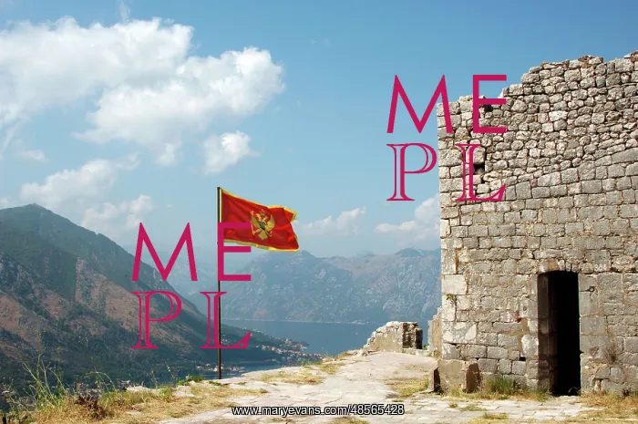 : Flag of the Republic of Montenegro : Flag of the Republic of Montenegro