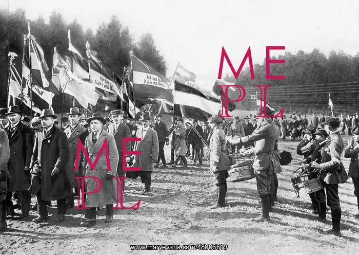 : Flags company of the DNVP, 1924 : Flags company of the DNVP, 1924