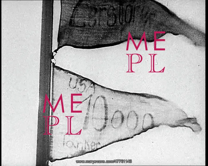 : Flags Showing the Amount of Tonnage Sunk by a U-Boat : Flags Showing the Amount of Tonnage Sunk by a U-Boat