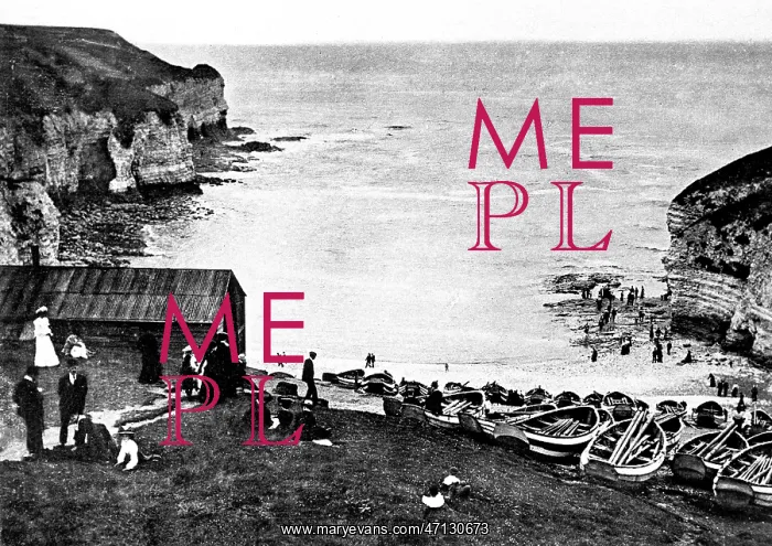  : Flamborough Beach early 1900s