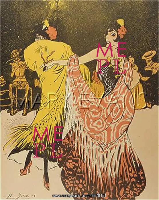 : TWO FLAMENCO DANCERS : TWO FLAMENCO DANCERS