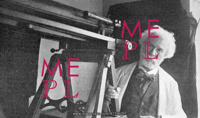: FLAMMARION AND TELESCOPE : FLAMMARION AND TELESCOPE