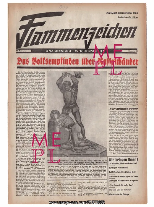 : Flammenzeichen - Volkisch newspaper : Flammenzeichen - Volkisch newspaper