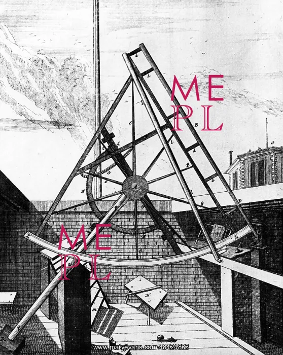 : Flamsteed's equatorially mounted sextant fitted : Flamsteed's equatorially mounted sextant fitted