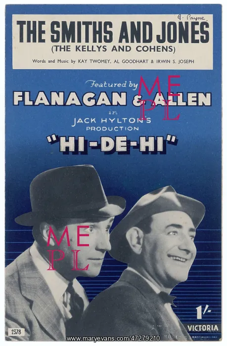 : FLANAGAN & ALLEN / MUSIC : FLANAGAN & ALLEN / MUSIC