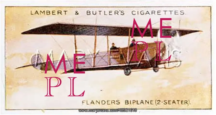 : FLANDERS BIPLANE C1914 : FLANDERS BIPLANE C1914