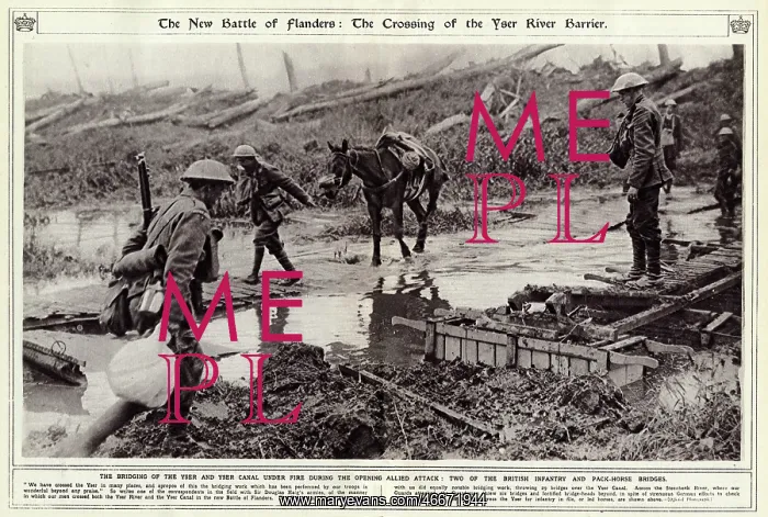 : Flanders: Crossing of Yser river barrier : Flanders: Crossing of Yser river barrier