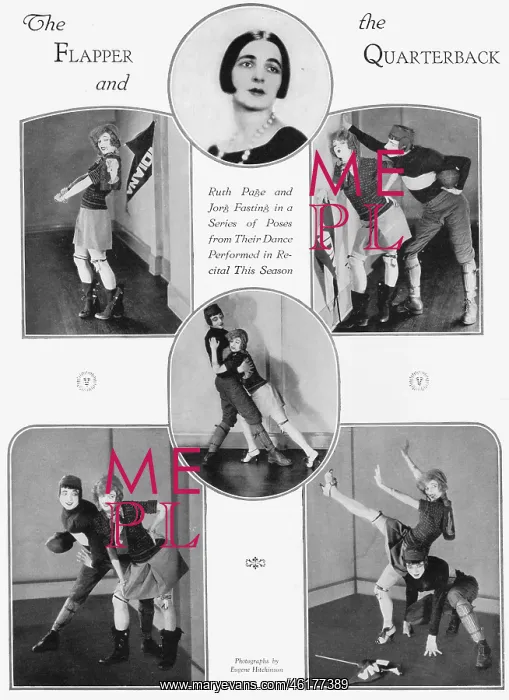 : The flapper and the Quarterback - Ruth Page and : The flapper and the Quarterback - Ruth Page and
