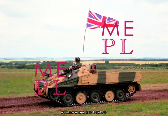 : Flatbed version of the CVR(T) armoured fighting vehicle : Flatbed version of the CVR(T) armoured fighting vehicle
