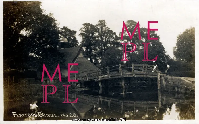 : Flatford Bridge, Flatford, Suffolk : Flatford Bridge, Flatford, Suffolk