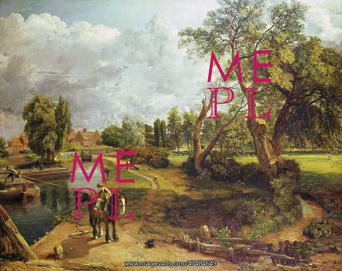  : Flatford Mill, by John Constable