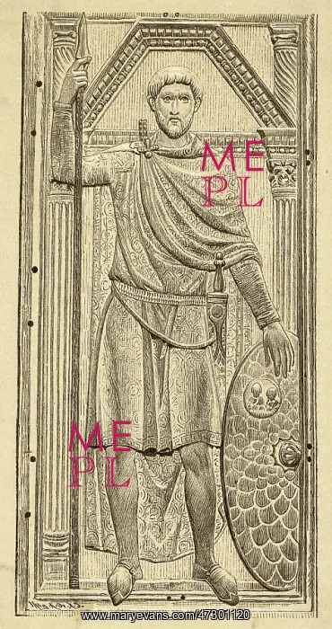 : Flavius Aetius - Relief : Flavius Aetius - Relief