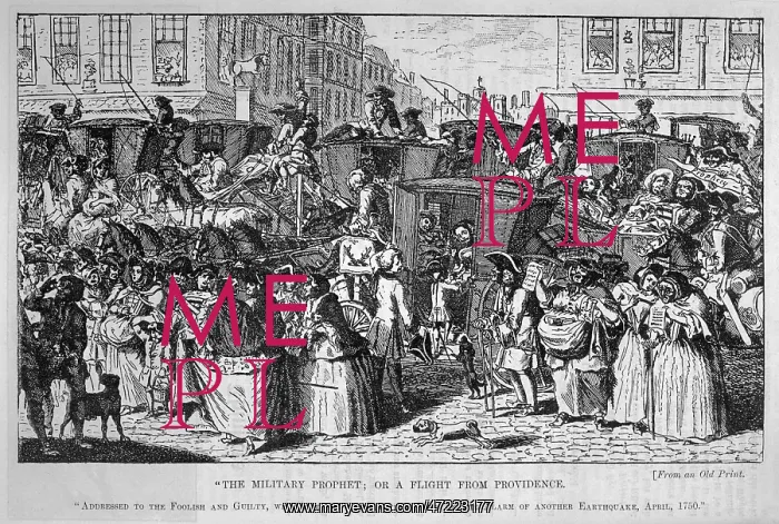 : FLEEING EARTHQUAKE 1750 : FLEEING EARTHQUAKE 1750
