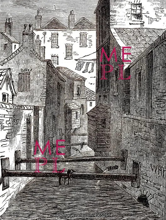 : The Fleet ditch, from the Red Lion : The Fleet ditch, from the Red Lion