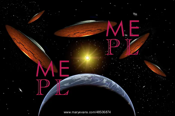 : A fleet of flying saucers arriving at Earth in preparation ? : A fleet of flying saucers arriving at Earth in preparation ?