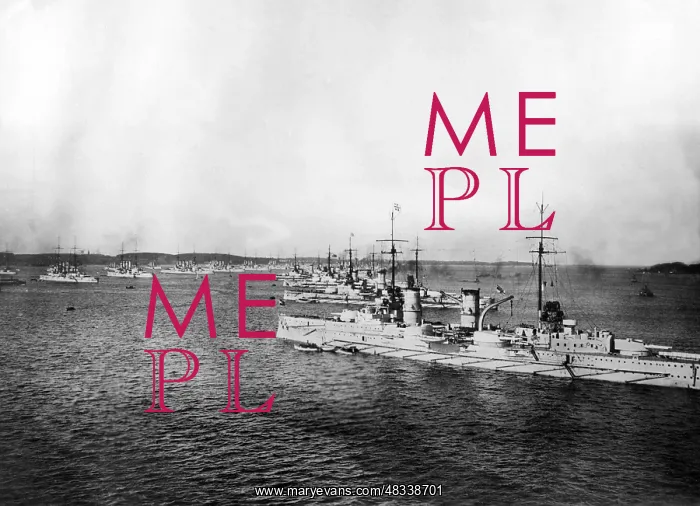 : Fleet maneuvers in the Kiel harbor, 1911 : Fleet maneuvers in the Kiel harbor, 1911