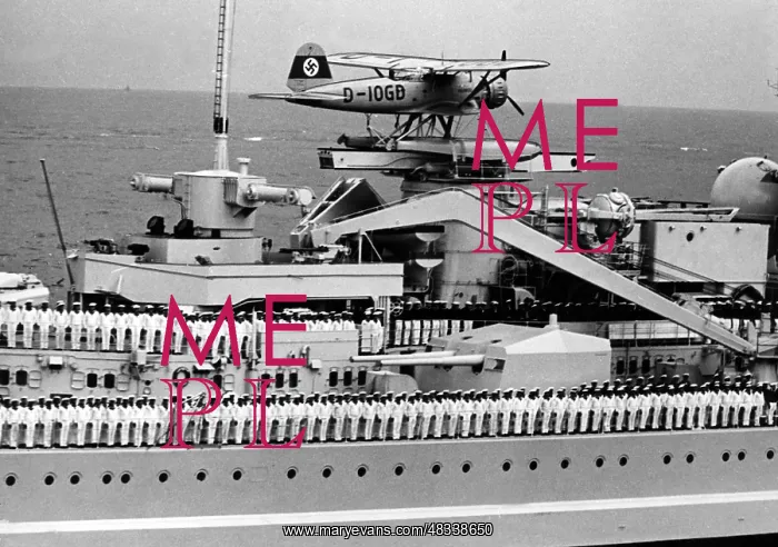 : Fleet review of the Kriegsmarine, 1938 : Fleet review of the Kriegsmarine, 1938