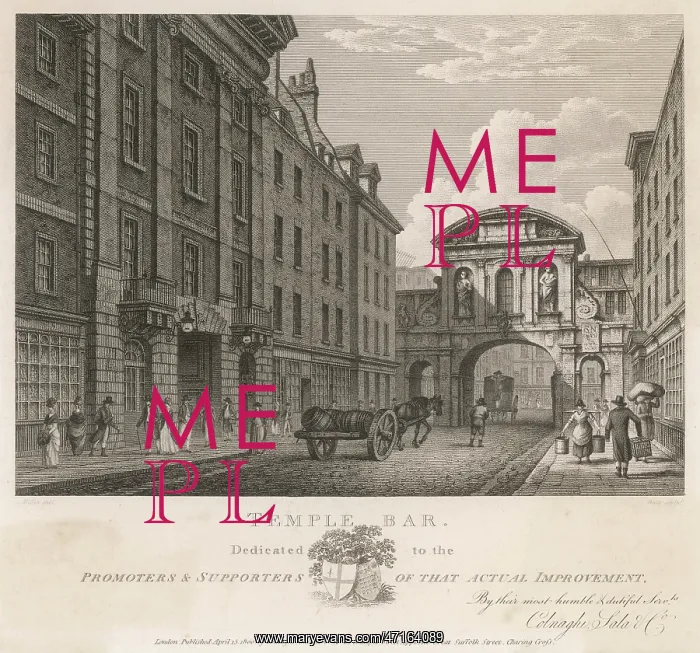 : FLEET ST / TEMPLE BAR : FLEET ST / TEMPLE BAR