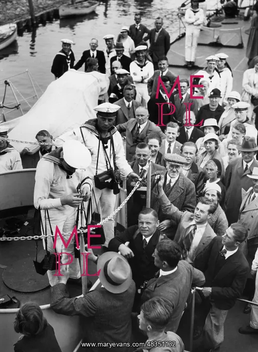 : Fleet show in Swinemuende, 1935 : Fleet show in Swinemuende, 1935
