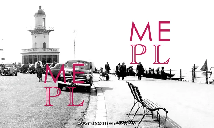  : Fleetwood, the Lighthouse and Esplanade c1955