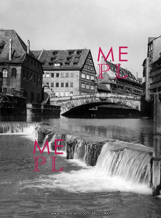 : Fleisch Bridge in Nuremberg : Fleisch Bridge in Nuremberg