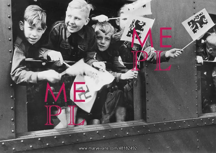 : Flemish children in Germany, 1943 : Flemish children in Germany, 1943