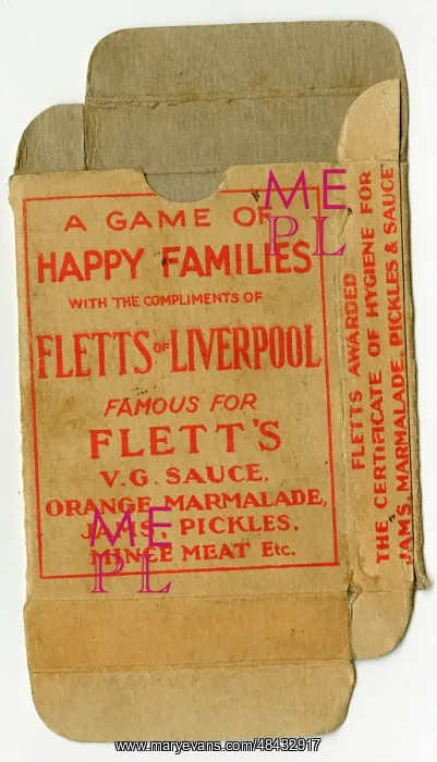  : Fletts Happy Families - box front