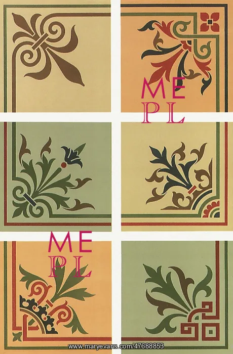  : Fleur-de-lis Corners