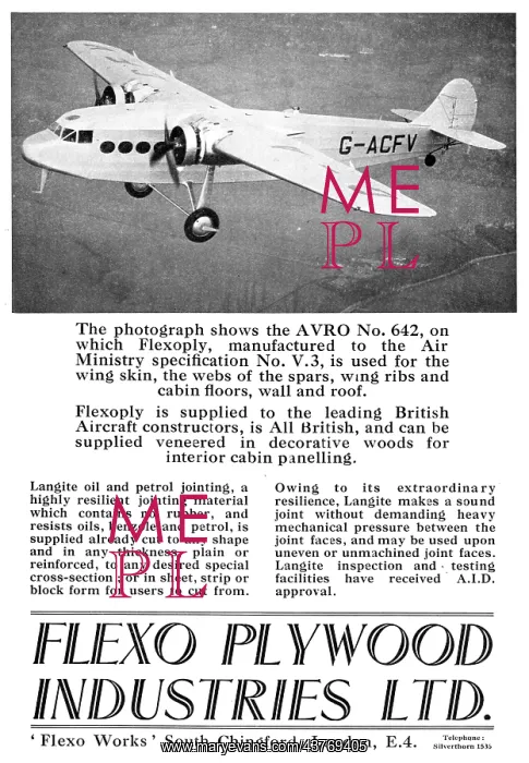: Flexo Flexopoly Aircraft Plywood : Flexo Flexopoly Aircraft Plywood