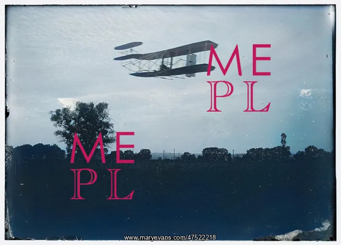 : Flight 41 Orville Wright of Wright Brothers flying : Flight 41 Orville Wright of Wright Brothers flying