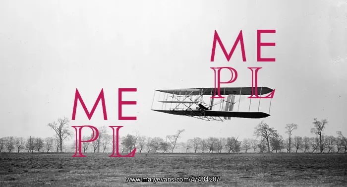 : Flight 85 Orville Wright of Wright Brothers flying : Flight 85 Orville Wright of Wright Brothers flying