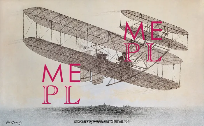 : Flight carried out by one of the Wright brothers : Flight carried out by one of the Wright brothers