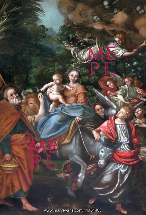 : Flight into Egypt, Gaudenzio Ferrari : Flight into Egypt, Gaudenzio Ferrari