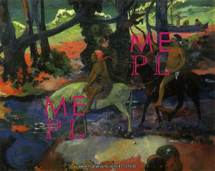  : The Flight, by Gauguin
