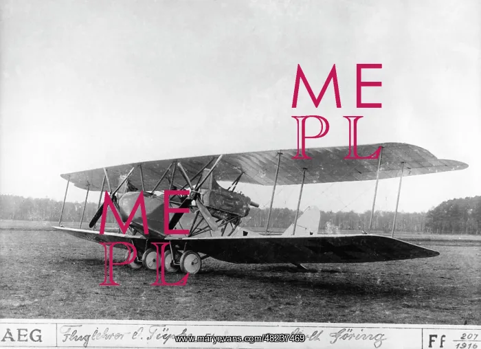 : Flight training of Hermann Goering 1916 : Flight training of Hermann Goering 1916