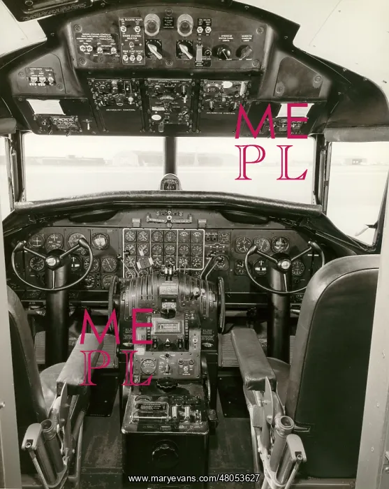  : Flightdeck of a Convair XT-29