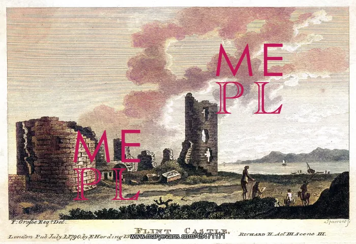  : Flint Castle, Wales
