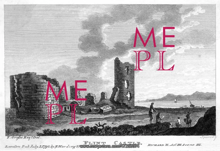  : Flint Castle, Wales