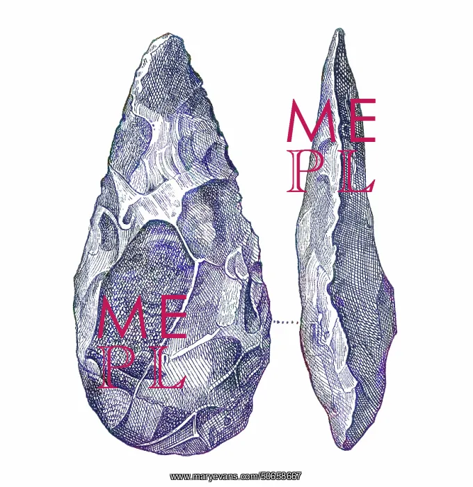 : Flint Hatchet, Stone Age Tool : Flint Hatchet, Stone Age Tool
