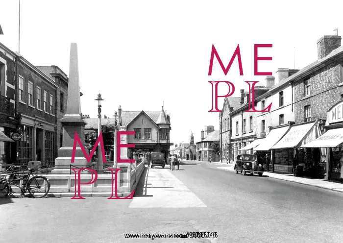  : Flint, Trelawney Square c1950