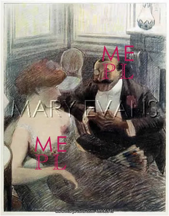  : FLIRTING COUPLE C1895
