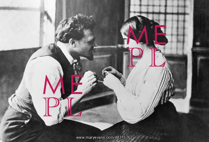 : Flirting in the pre-war period, 1907 : Flirting in the pre-war period, 1907