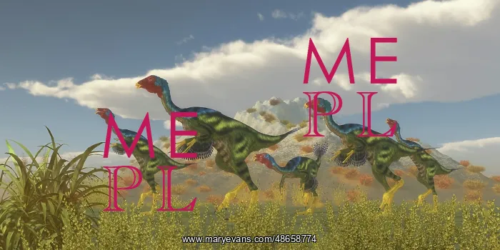 : A flock of Caudipteryx dinosaurs : A flock of Caudipteryx dinosaurs