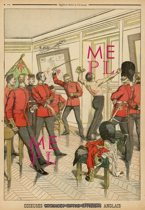 : FLOGGING OF GUARDS 1903 : FLOGGING OF GUARDS 1903