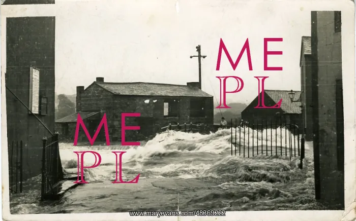 : Flood at Barrel Bridge : Flood at Barrel Bridge