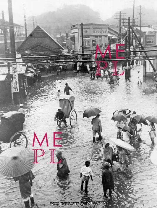 : Flood in Japan, 1927 : Flood in Japan, 1927